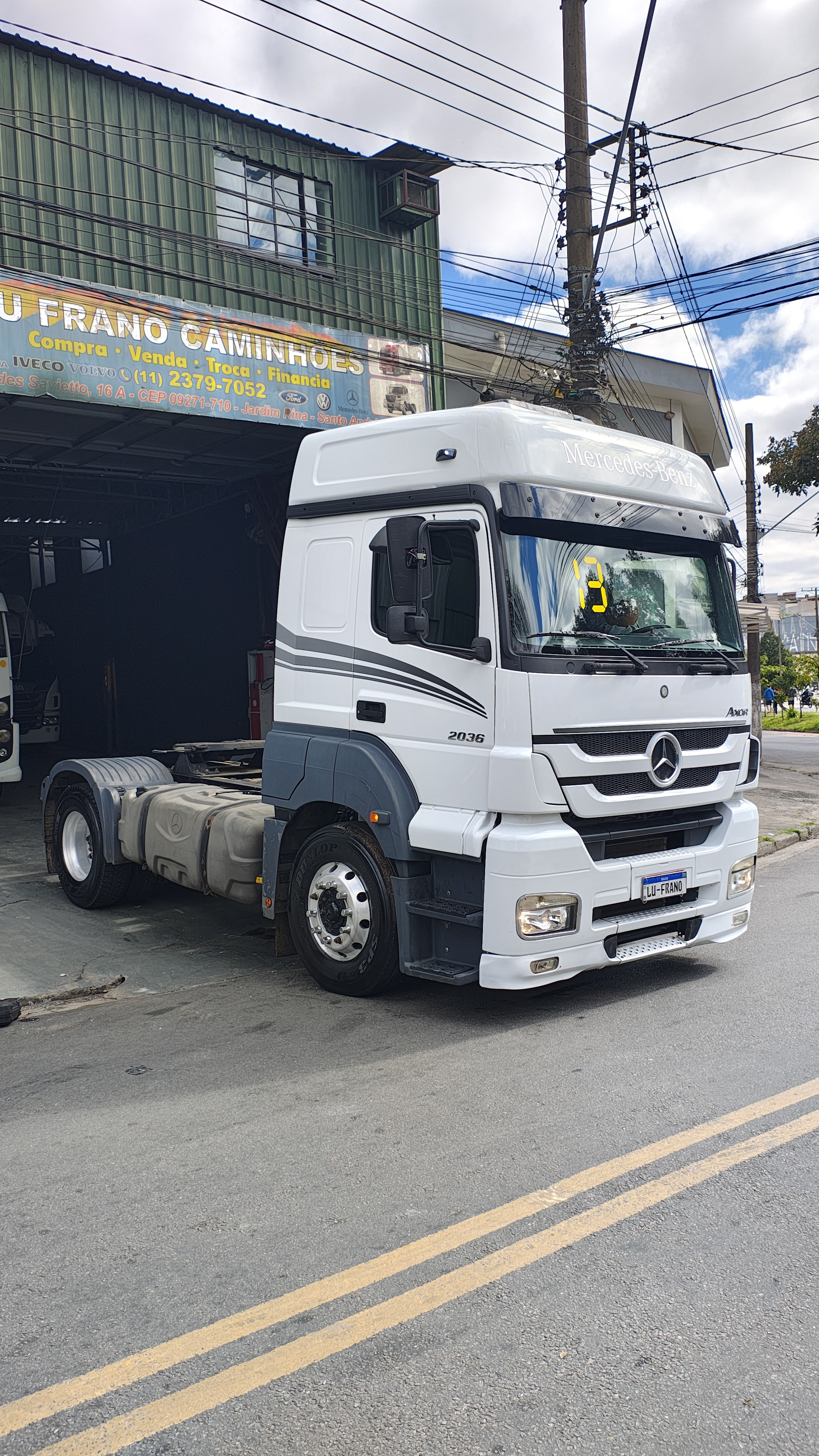 Mercedes Benz Axor 2036 2013 - Lu Frano Caminhões